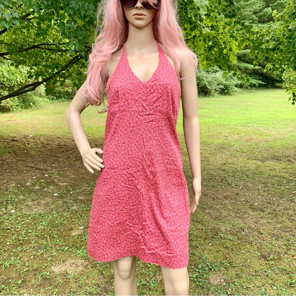 JCrew halter dress